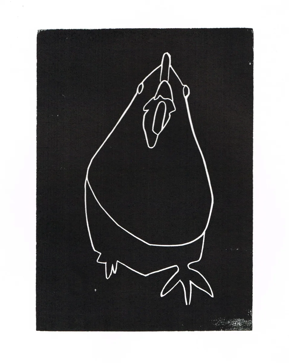 HUHN AUF REISEN