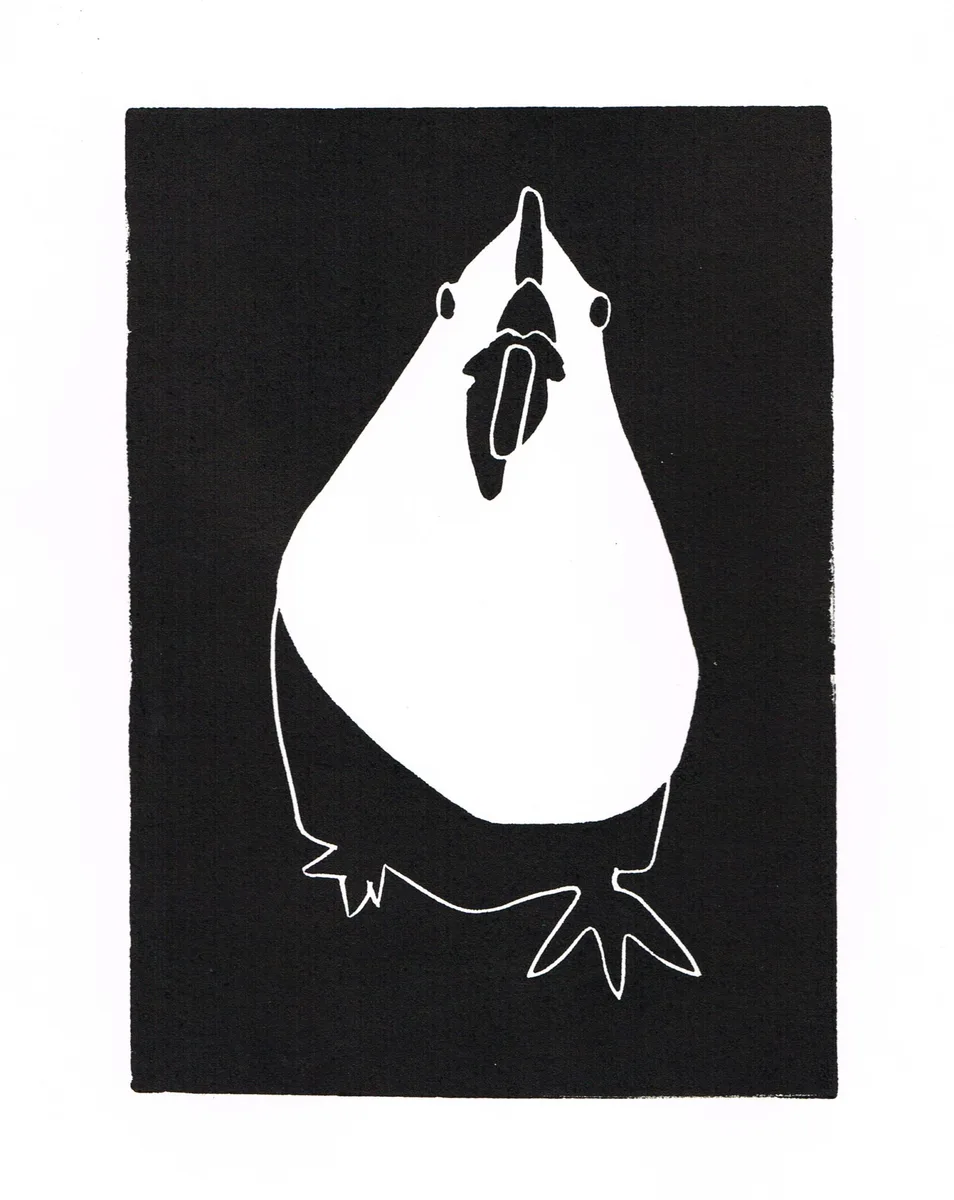 HUHN AUF REISEN